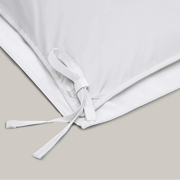 Comphy brand Queen size duvet cover in white - Picture 4 of 5